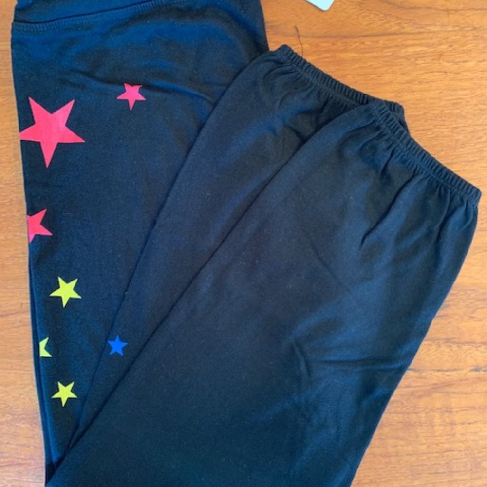 Sundry Rainbow Stars Sweatpants